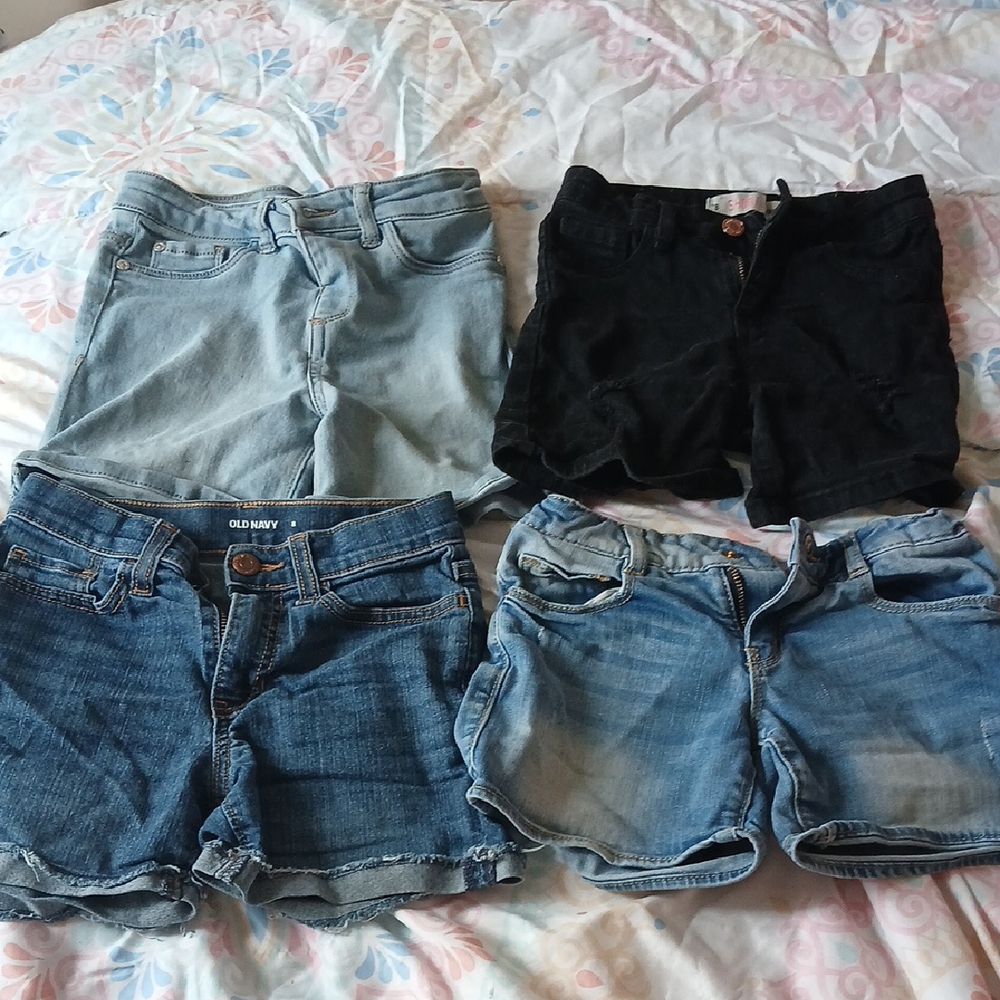 Old Navy Assorted Blue and Black Shorts